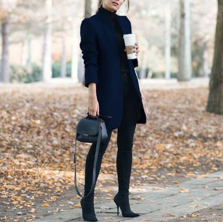 Women's Wool Coat — View 6