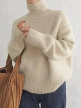 Women's Cashmere Turtleneck Sweater — View 1