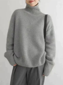 Women's Turtleneck Sweater — View 3