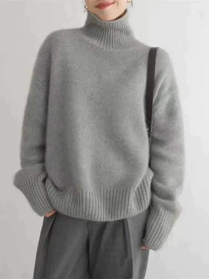 Women's Turtleneck Sweater — View 3