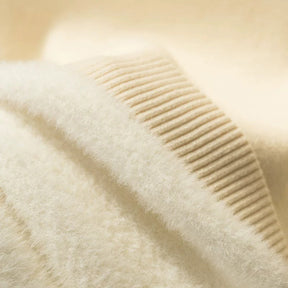 Women's Cashmere Oversized Turtleneck Sweater — View 11