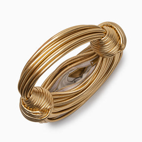 Women's Knot Handle Statement Handbag by Juana Fashion