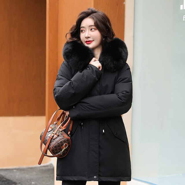 Women's Longline Parka Coat — View 3