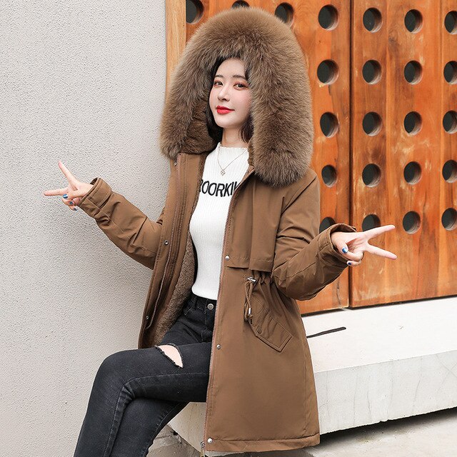 Women's Longline Parka Coat — View 4