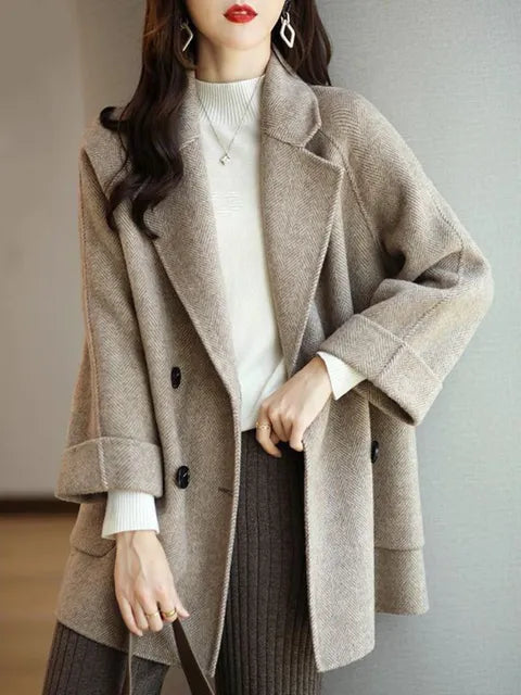Women's Wool Coat — View 3