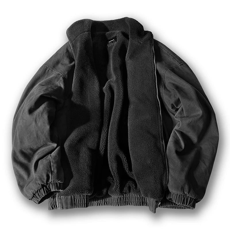 Women's Zip-Up Winter Jacket | Beatrice in Red - Juana Fashion
