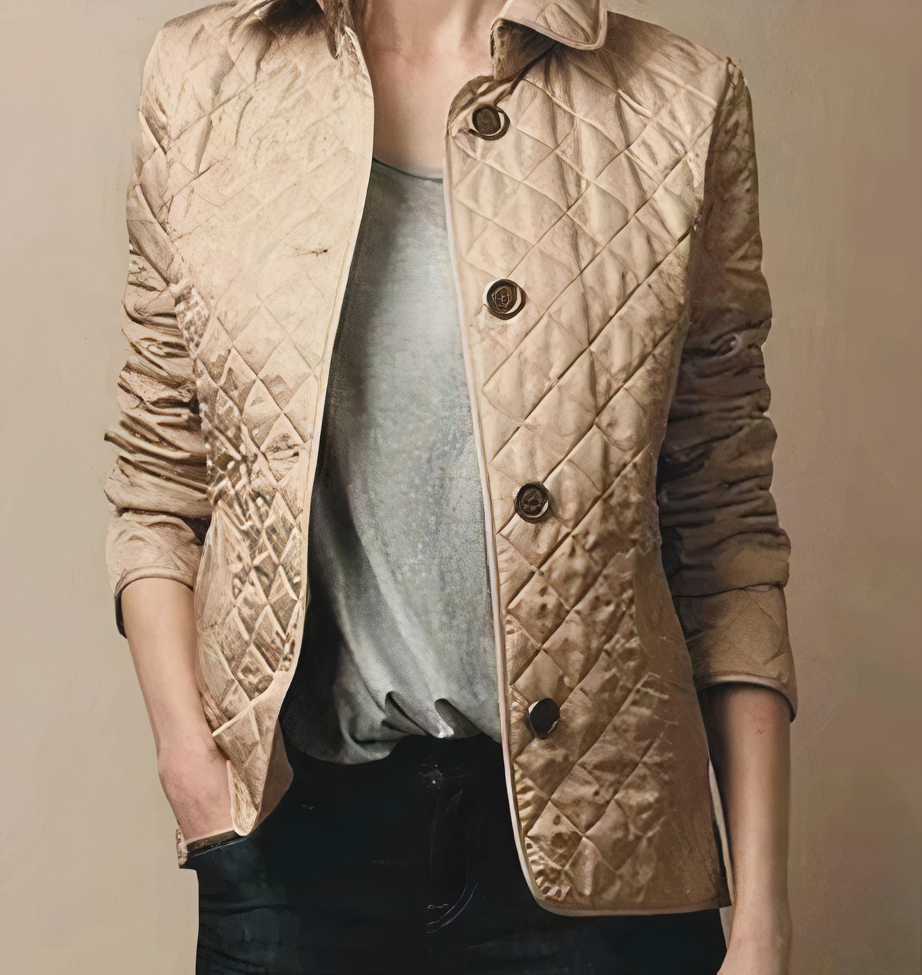 Women's Wool Blend Jacket — View 11