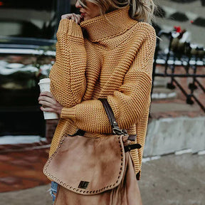 Women's Turtleneck Sweater — View 4