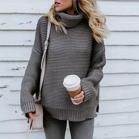 Women's Turtleneck Sweater — View 1