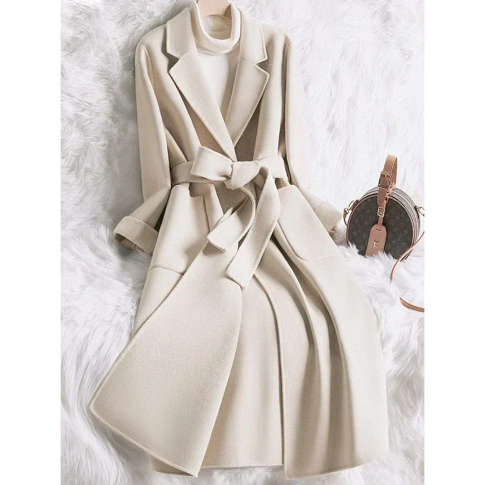 Women's Wool Blend Coat — View 1