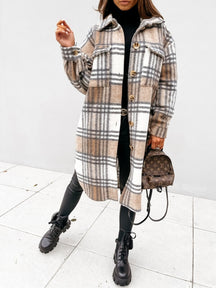 Women's Long Sleeve Coat — View 9