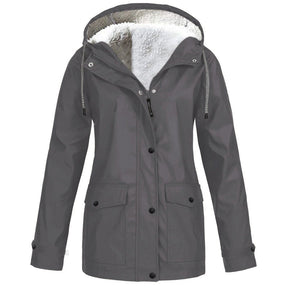 Women's Hooded Rain Jacket — View 3