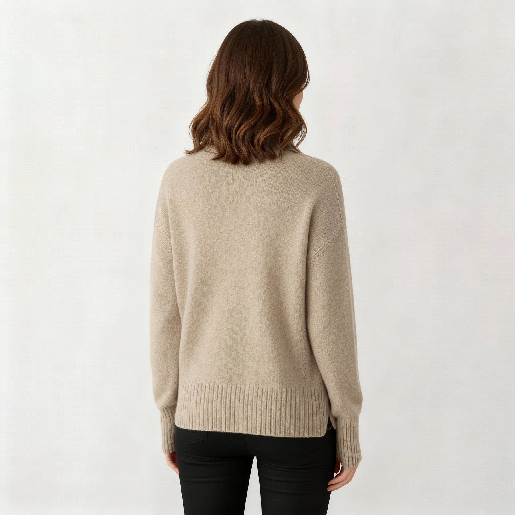 Women's Turtleneck Sweater — View 5