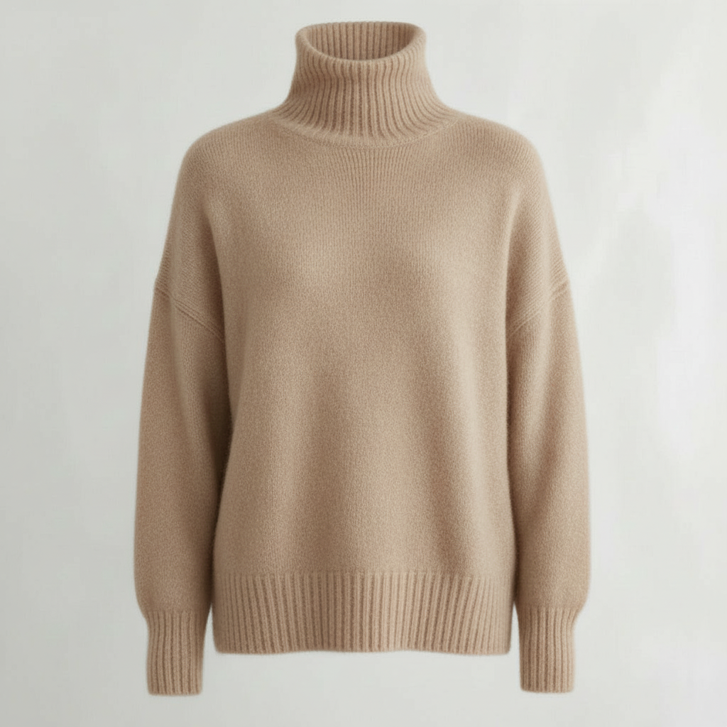 Women's Turtleneck Sweater — View 8