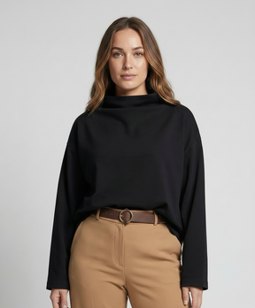 Women's Oversized Turtleneck Sweater — View 1