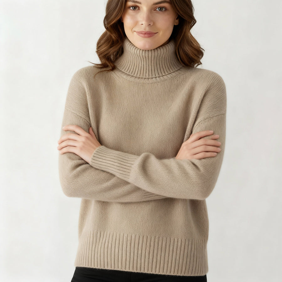 Women's Turtleneck Sweater — View 2