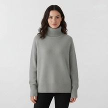Women's Turtleneck Sweater — View 1