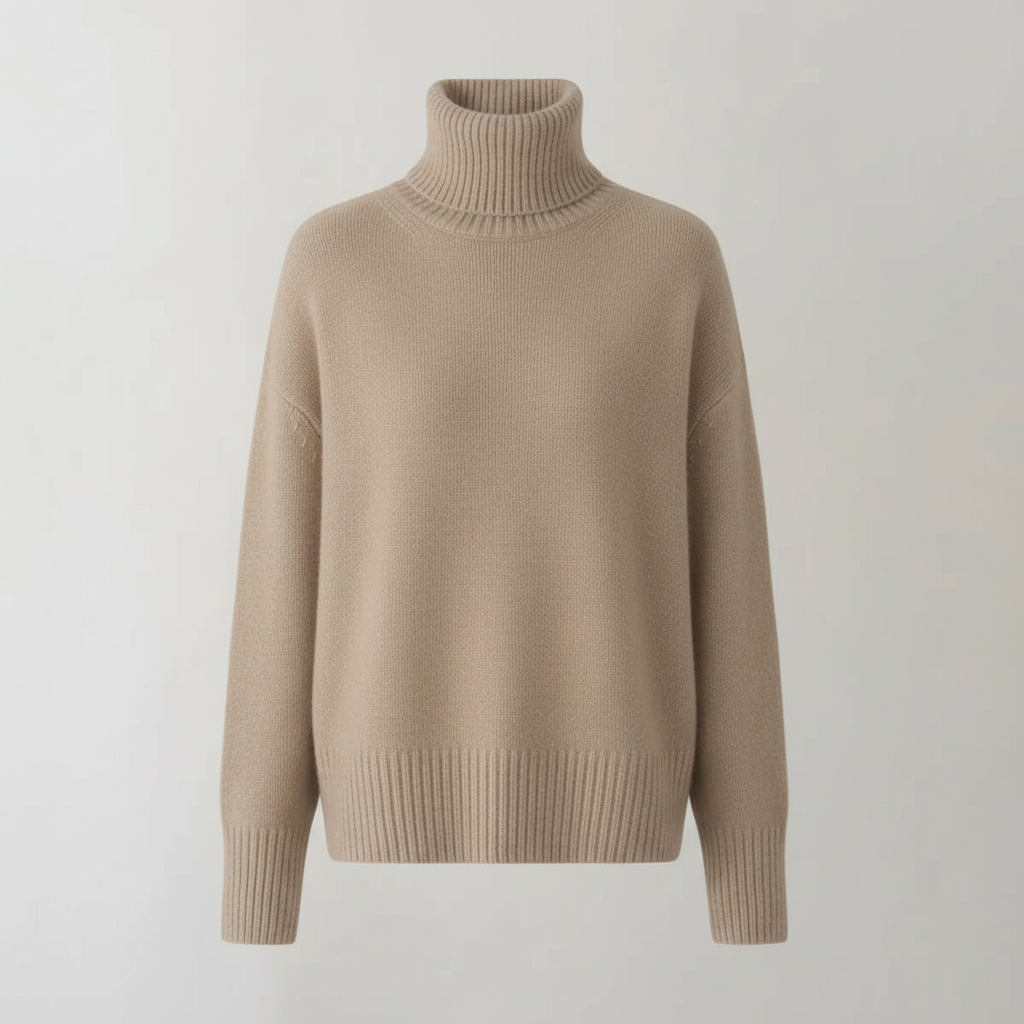 Women's Turtleneck Sweater — View 8