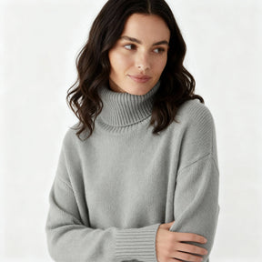 Women's Turtleneck Sweater — View 2