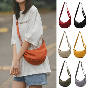 Women's Crescent Crossbody Bag by Juana Fashion