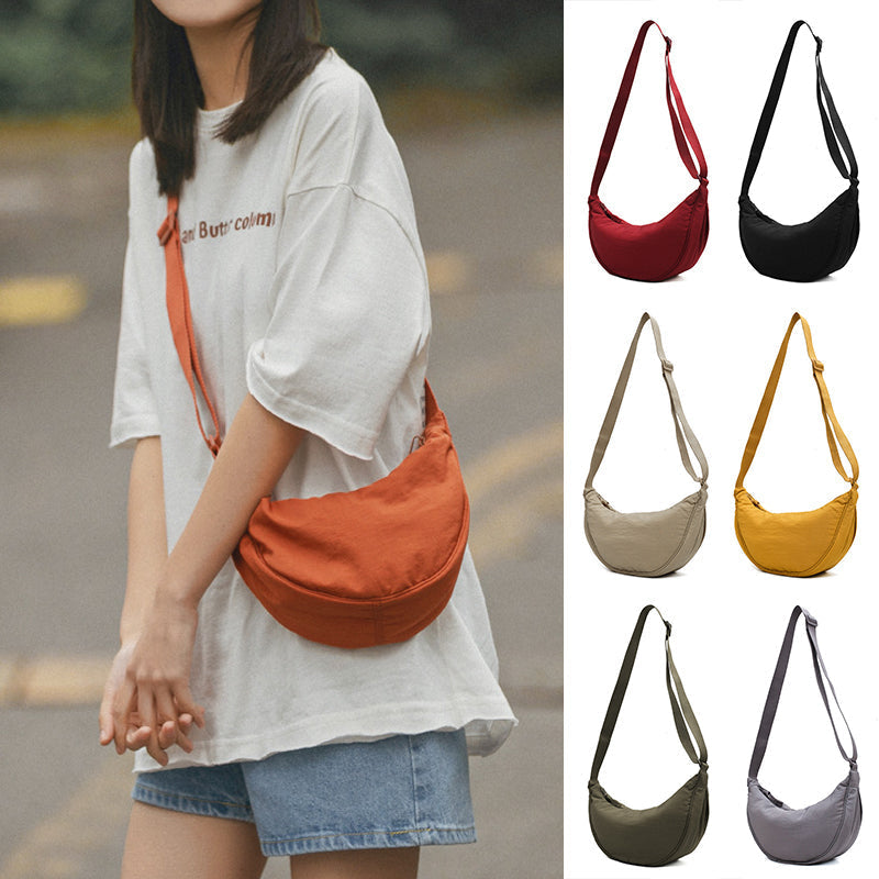 Women's Crescent Crossbody Bag by Juana Fashion