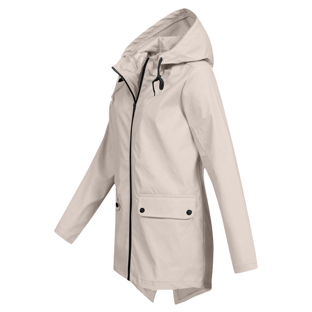 Women's Hooded Rain Jacket — View 4