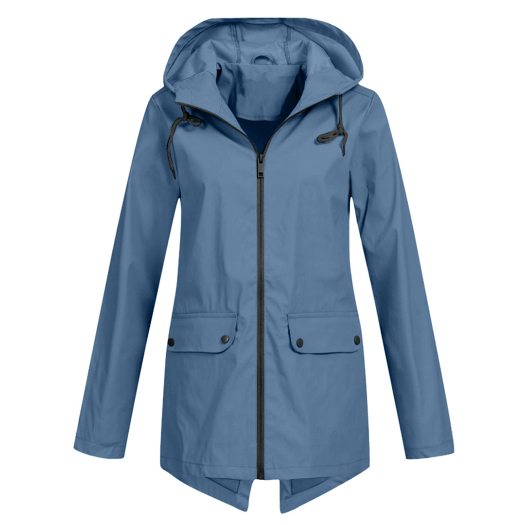 Women's Hooded Rain Jacket — View 13