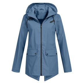 Women's Hooded Rain Jacket — View 13