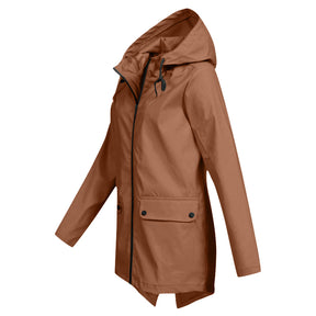 Women's Hooded Rain Jacket — View 6