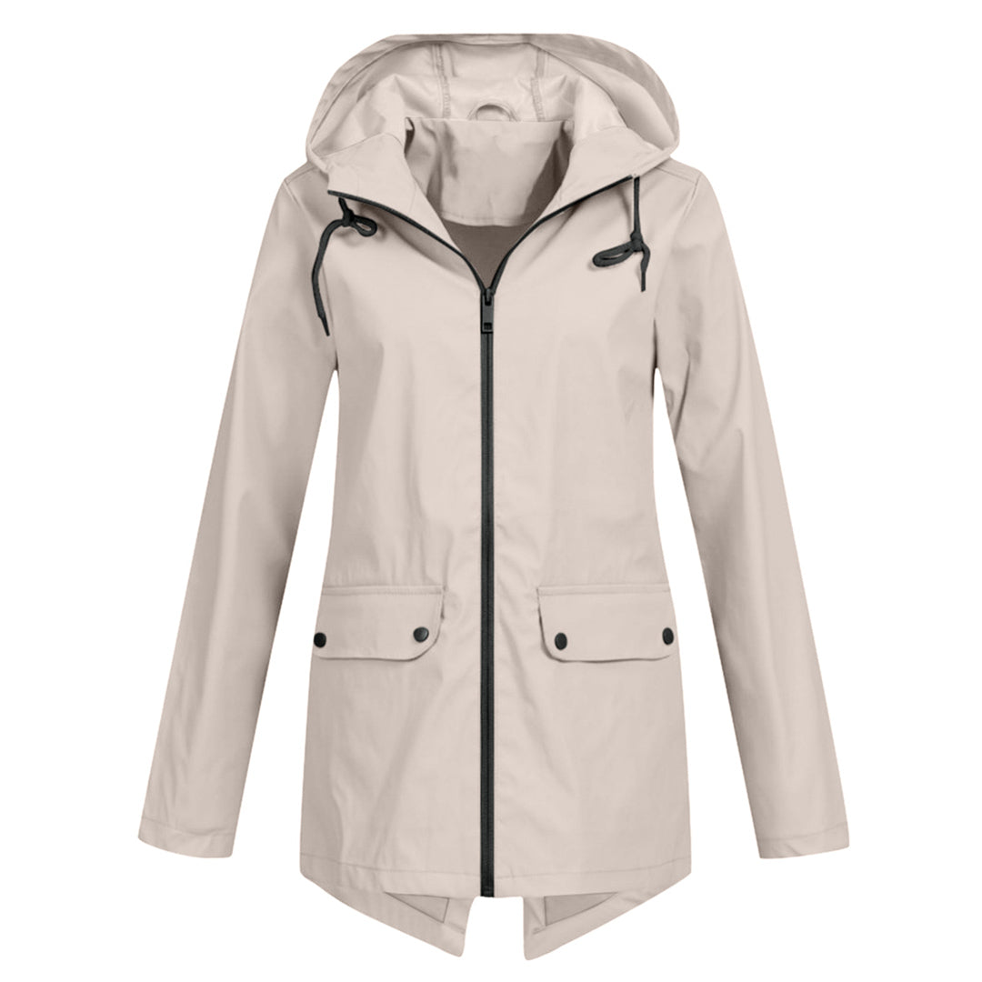 Women's Hooded Rain Jacket — View 14