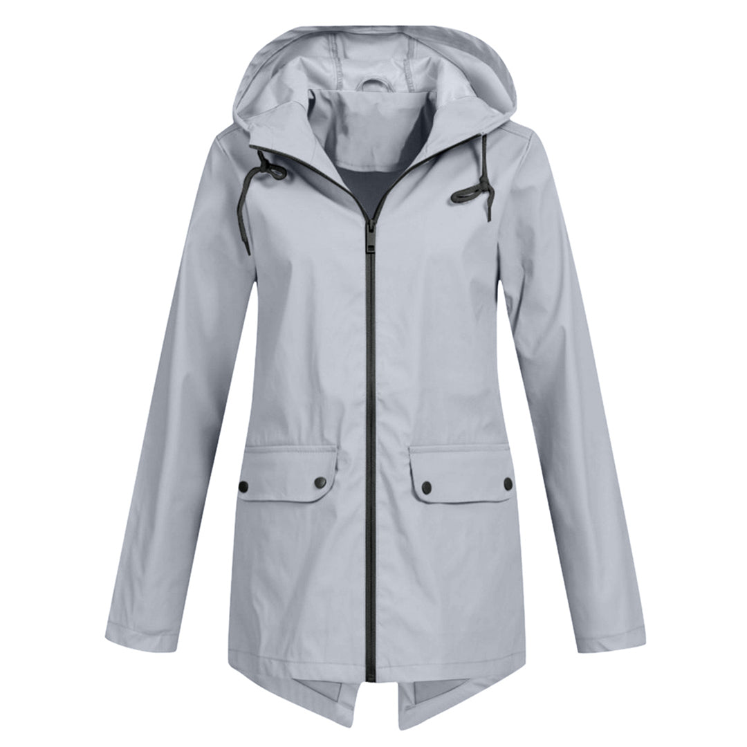 Women's Hooded Rain Jacket — View 16
