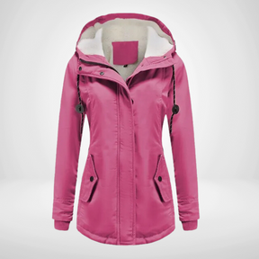 Women's Hooded Parka Coat — View 1