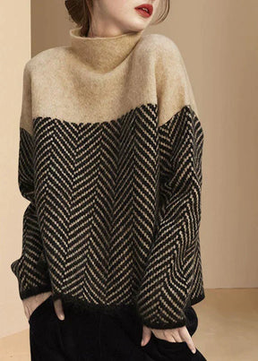 Women's Wool Turtleneck Sweater — View 5