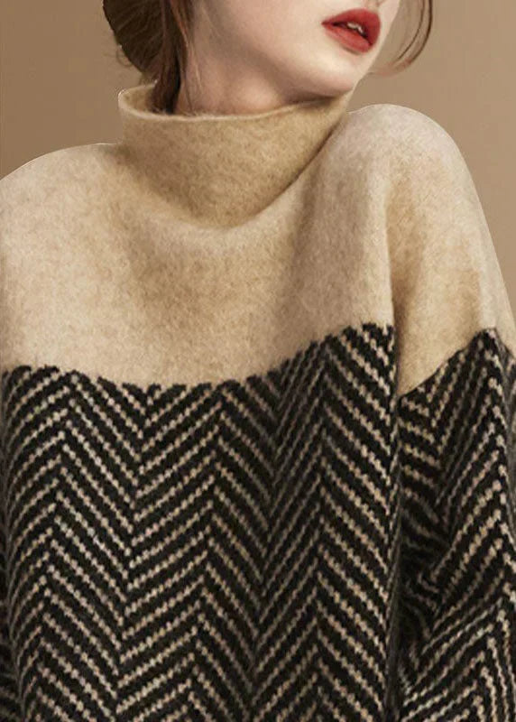 Women's Wool Turtleneck Sweater — View 1