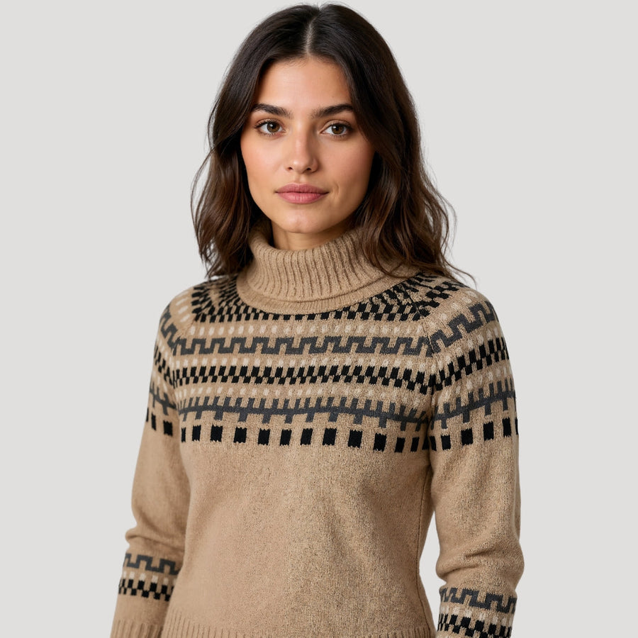 Women's Turtleneck Sweater — View 1