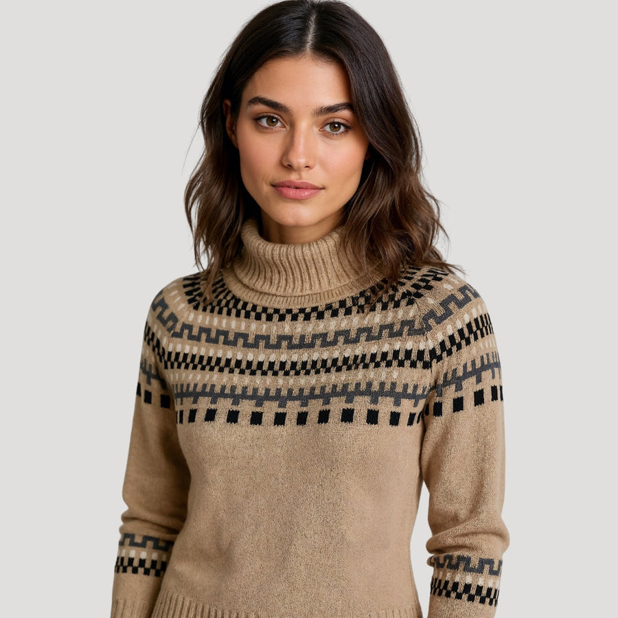 Women's Turtleneck Sweater — View 2