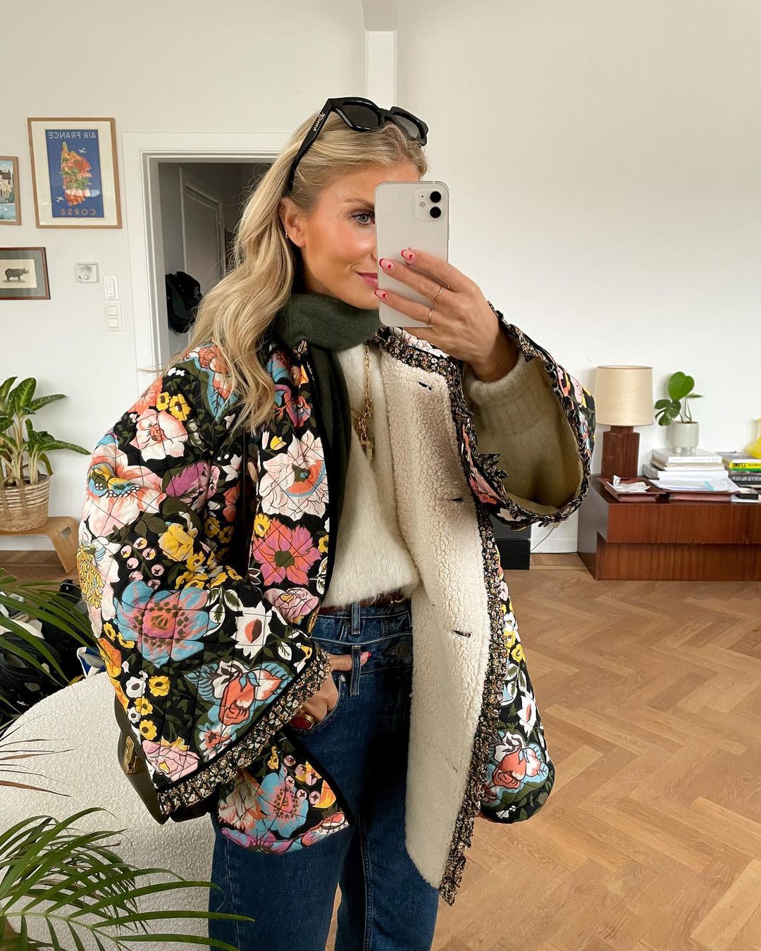 Women's Floral Jacket — View 5