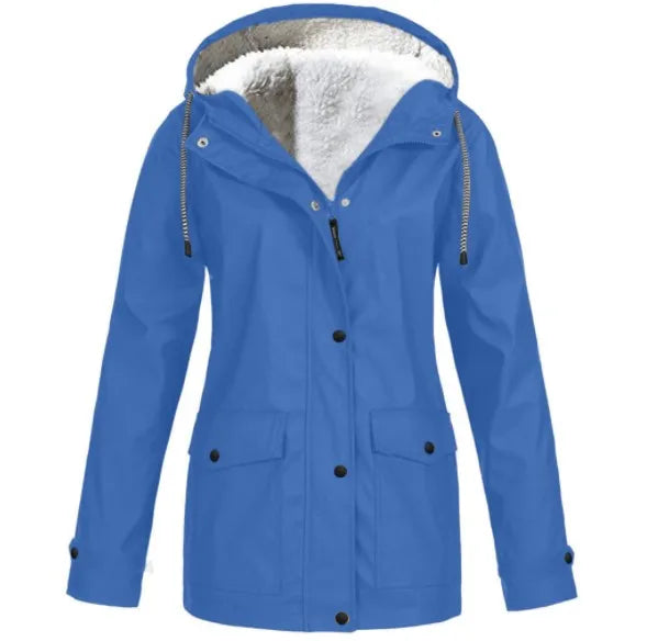 Women's Hooded Fleece Jacket — View 7