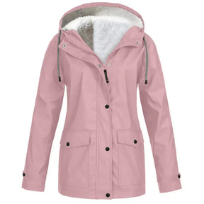 Women's Hooded Fleece Jacket — View 10