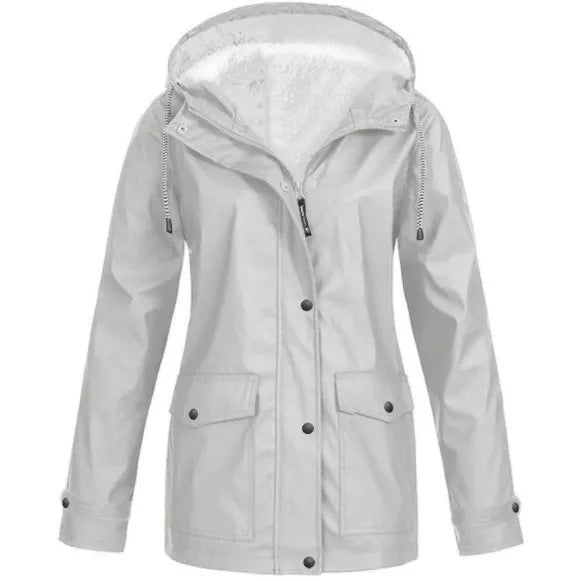 Women's Hooded Fleece Jacket — View 8