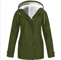 Women's Hooded Fleece Jacket — View 9