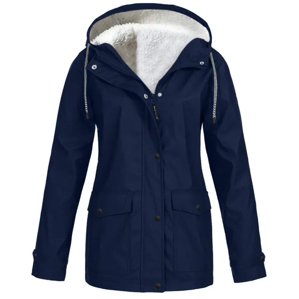 Women's Hooded Fleece Jacket — View 4