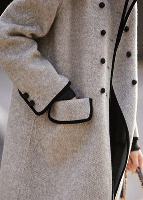 Women's Wool Patchwork Sweater — View 4