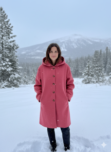 Women's Hooded Coat — View 3