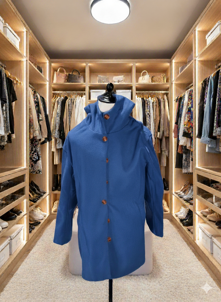 Women's Hooded Coat — View 2