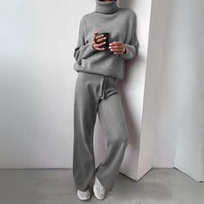 Women's Two Piece Longline Knit Set — View 6