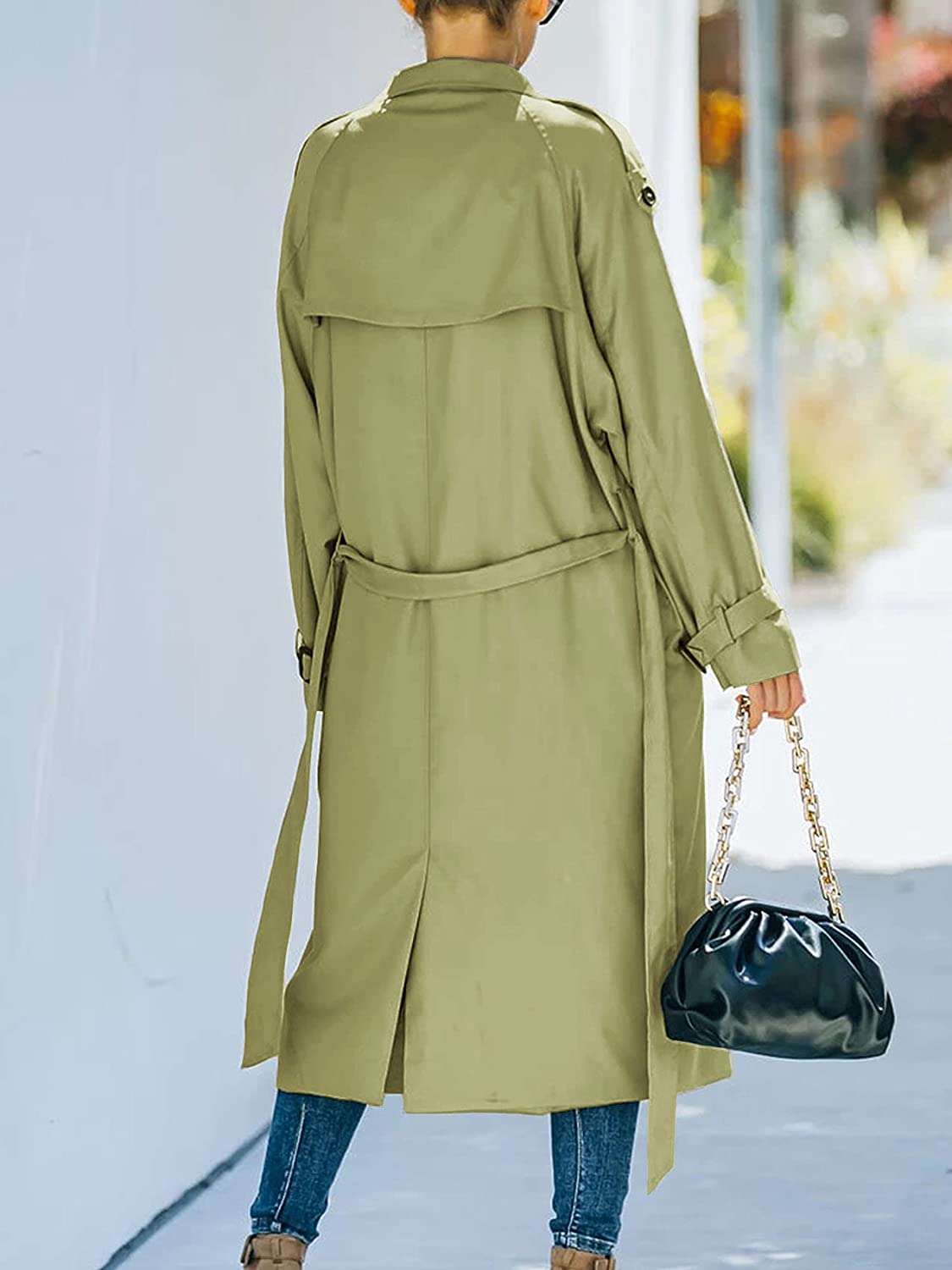 Women's Belted Rain Jacket — View 4