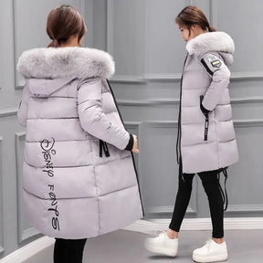 Women's Hooded Puffer Jacket — View 11