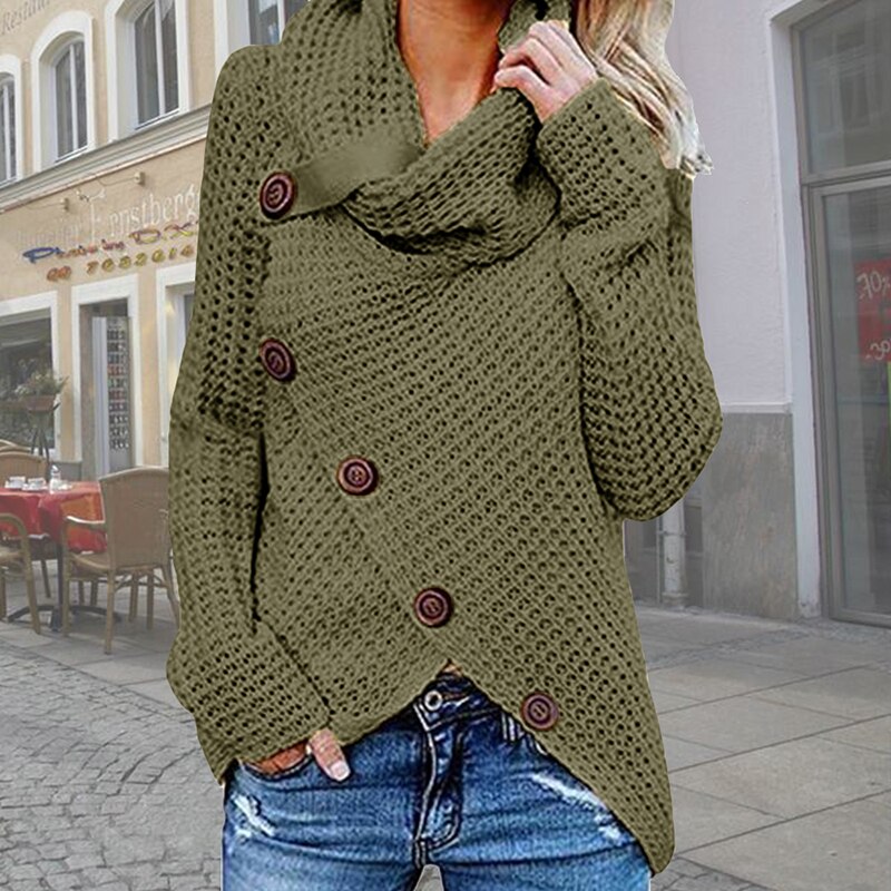Women's Turtleneck Sweater — View 2