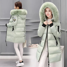 Women's Hooded Puffer Jacket — View 9